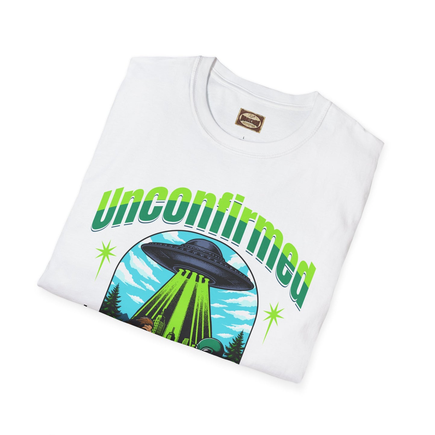 Unconfirmed Meets Unidentified - Graphic Alien/Bigfoot Tee