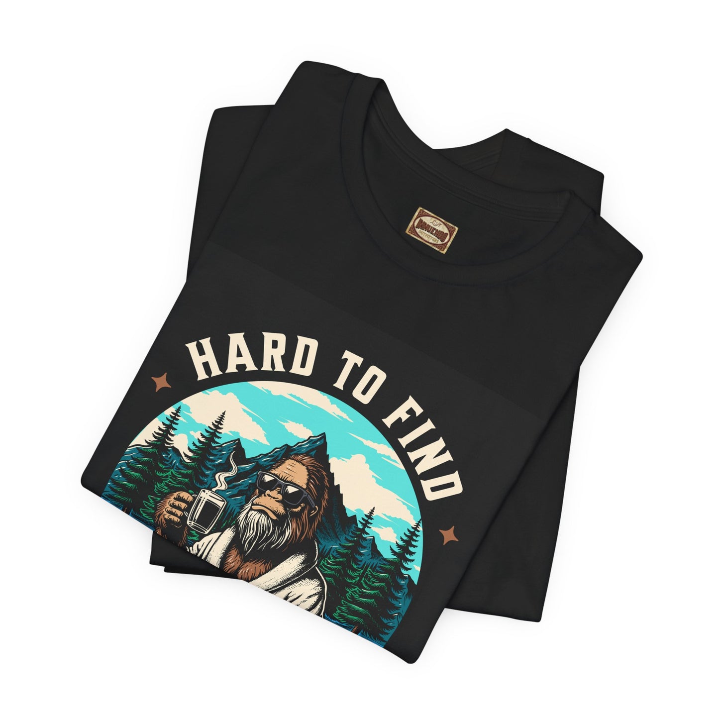 Hard to Find, Easy to Please Tee — Vintage Sasquatch Mountain T-Shirt