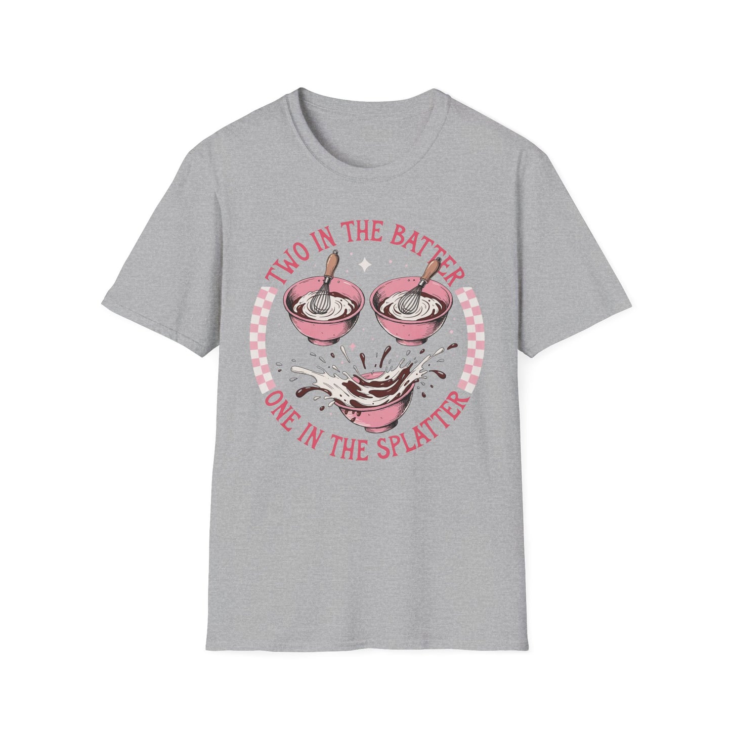 "Two in the Batter, One in the Splatter" Graphic Tee