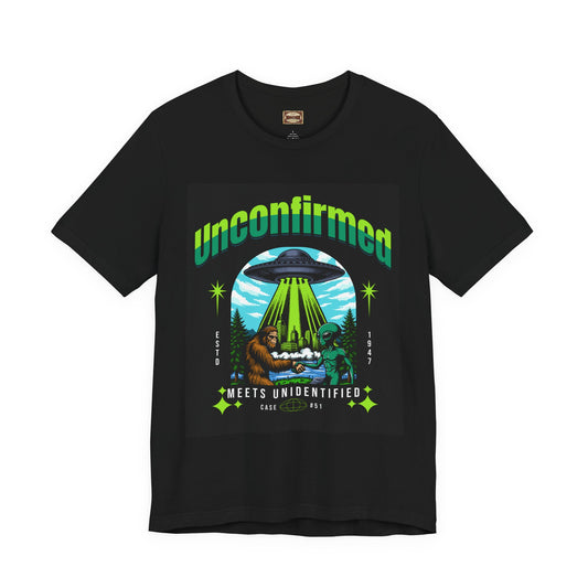 Unconfirmed Meets Unidentified UFO T-Shirt