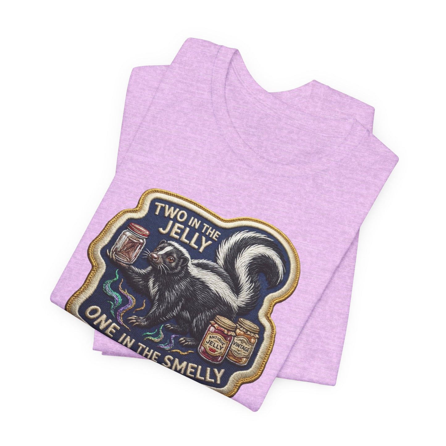 "Two in the Jelly, One in the Smelly" Vintage Graphic T-Shirt