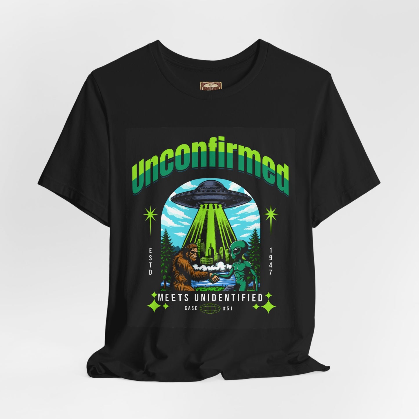 Unconfirmed Meets Unidentified UFO T-Shirt