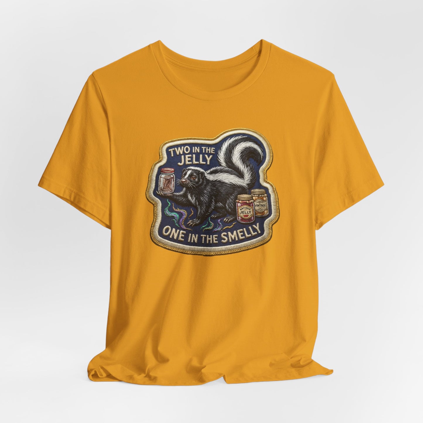 "Two in the Jelly, One in the Smelly" Vintage Graphic T-Shirt