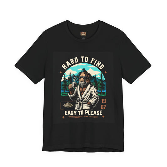 Hard to Find, Easy to Please Tee — Vintage Sasquatch Mountain T-Shirt