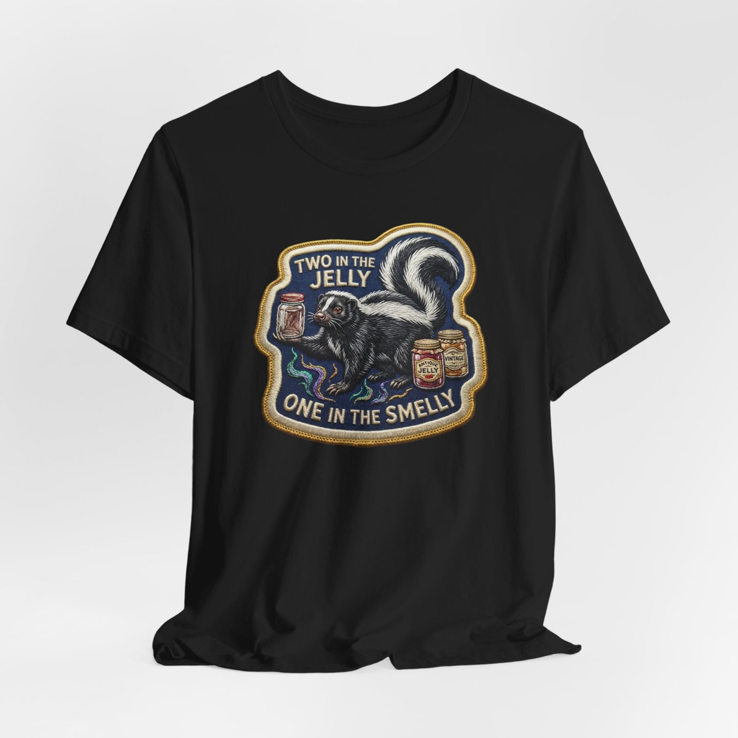 "Two in the Jelly, One in the Smelly" Vintage Graphic T-Shirt