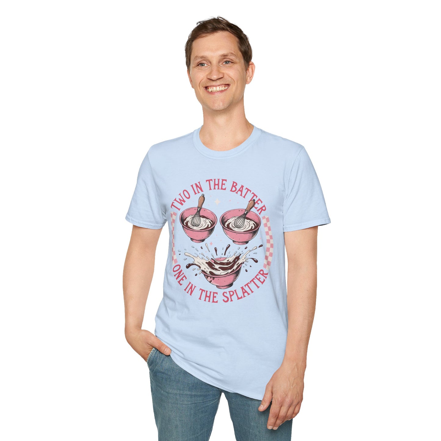 "Two in the Batter, One in the Splatter" Graphic Tee