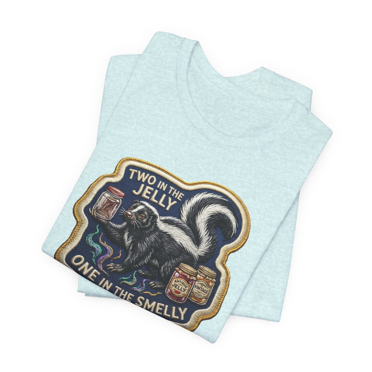 "Two in the Jelly, One in the Smelly" Vintage Graphic T-Shirt