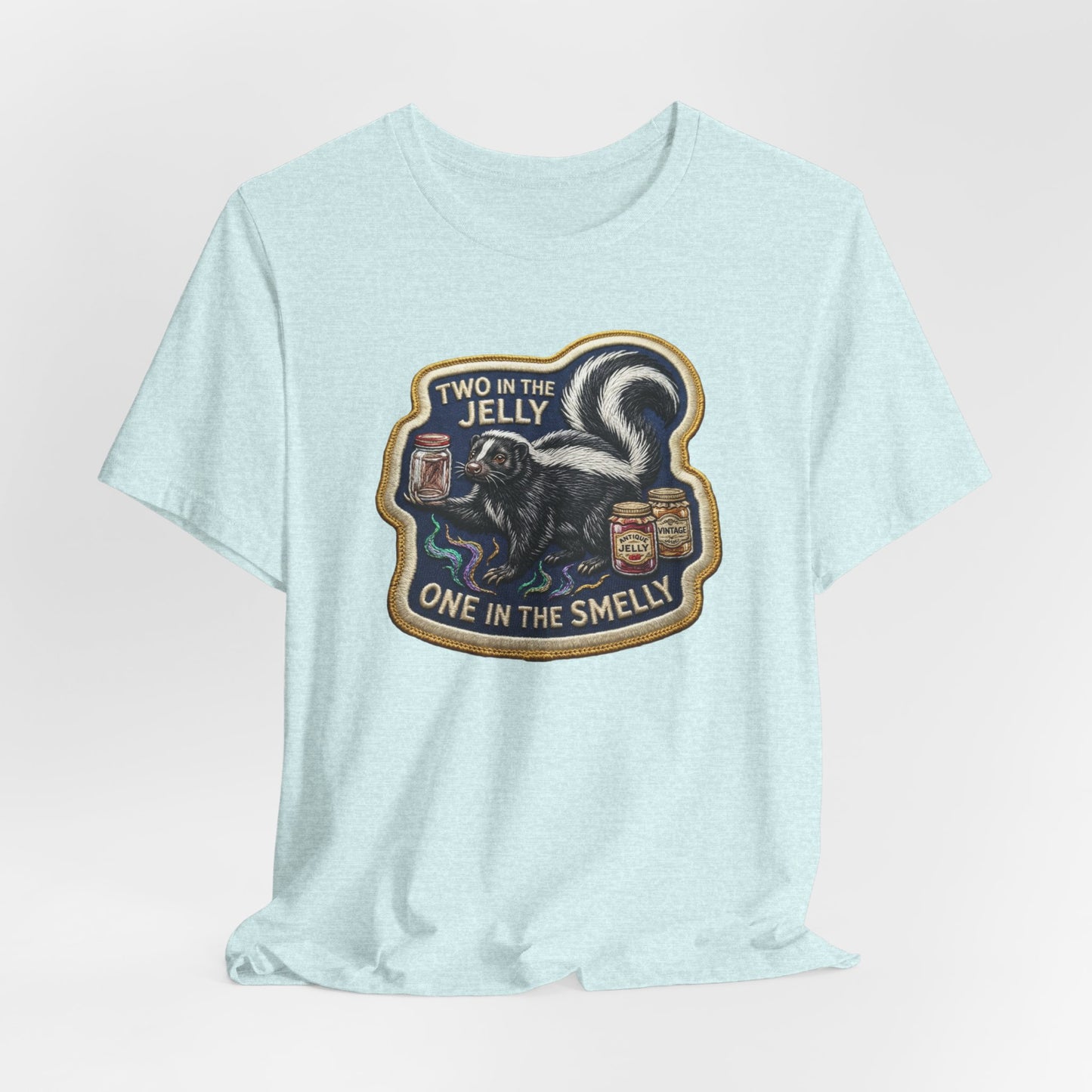 "Two in the Jelly, One in the Smelly" Vintage Graphic T-Shirt