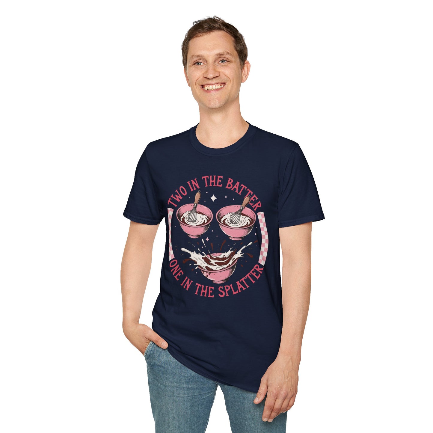 "Two in the Batter, One in the Splatter" Graphic Tee