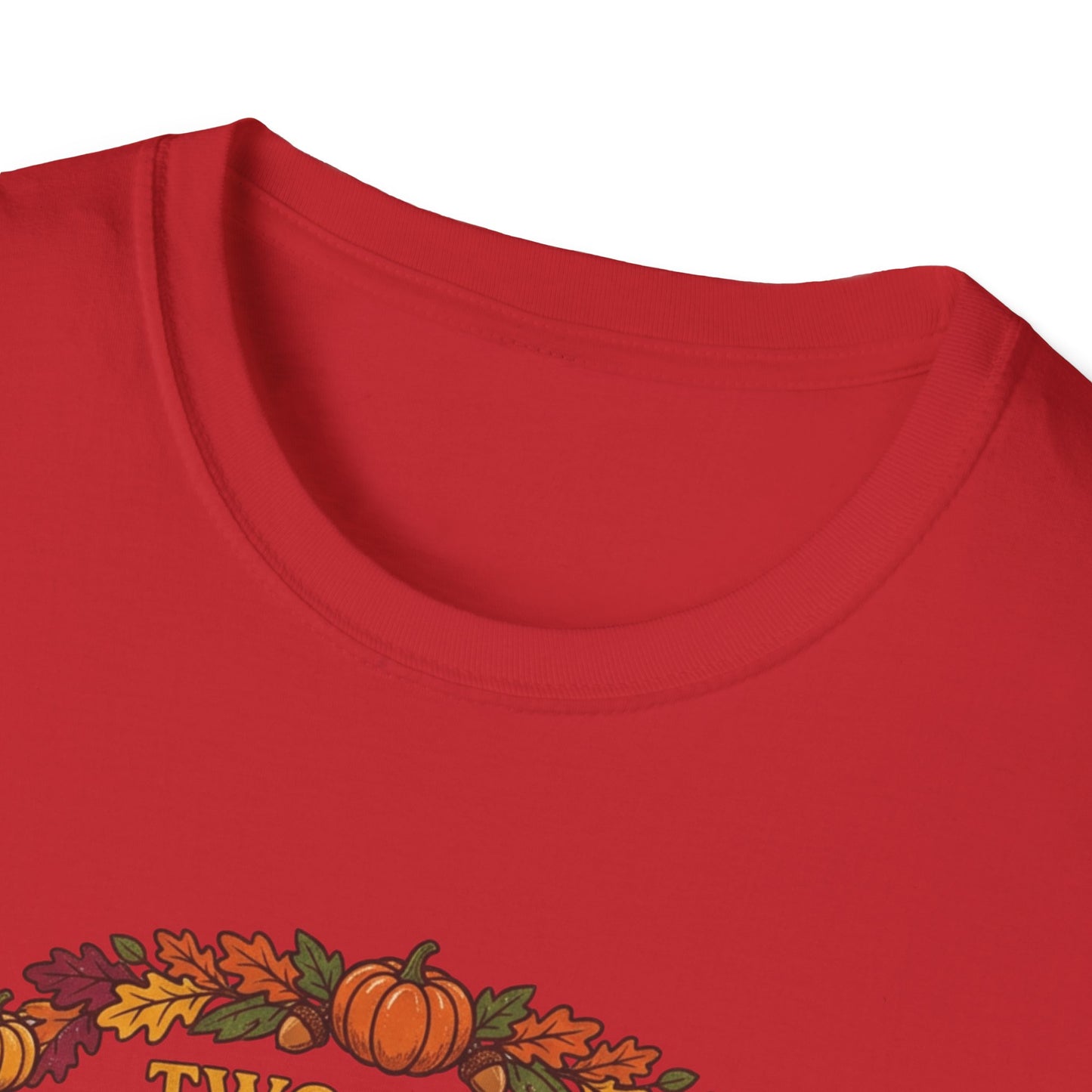 Thanksgiving T-Shirt "Two in the Muffin, One in the Stuffin'" — Cute Pilgrim Turkey Fall Graphic Tee