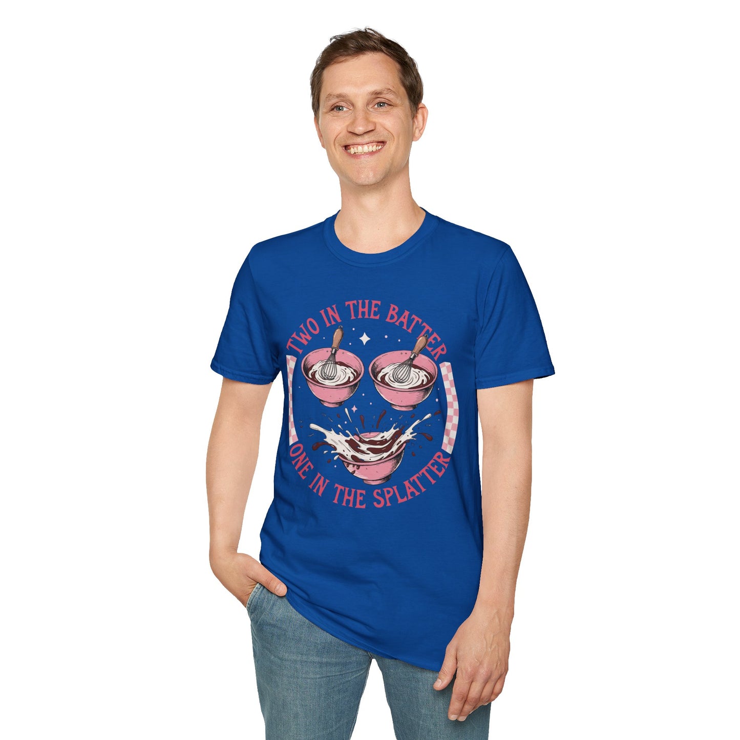 "Two in the Batter, One in the Splatter" Graphic Tee